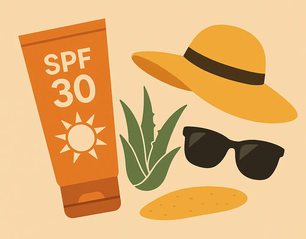 10 نکته طلایی برای محافظت از پوست در برابر آفتاب تابستان