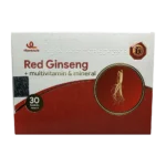 قرص رد جینسینگ پلاس مولتی ویتامین و مینرال ویتامین لایف