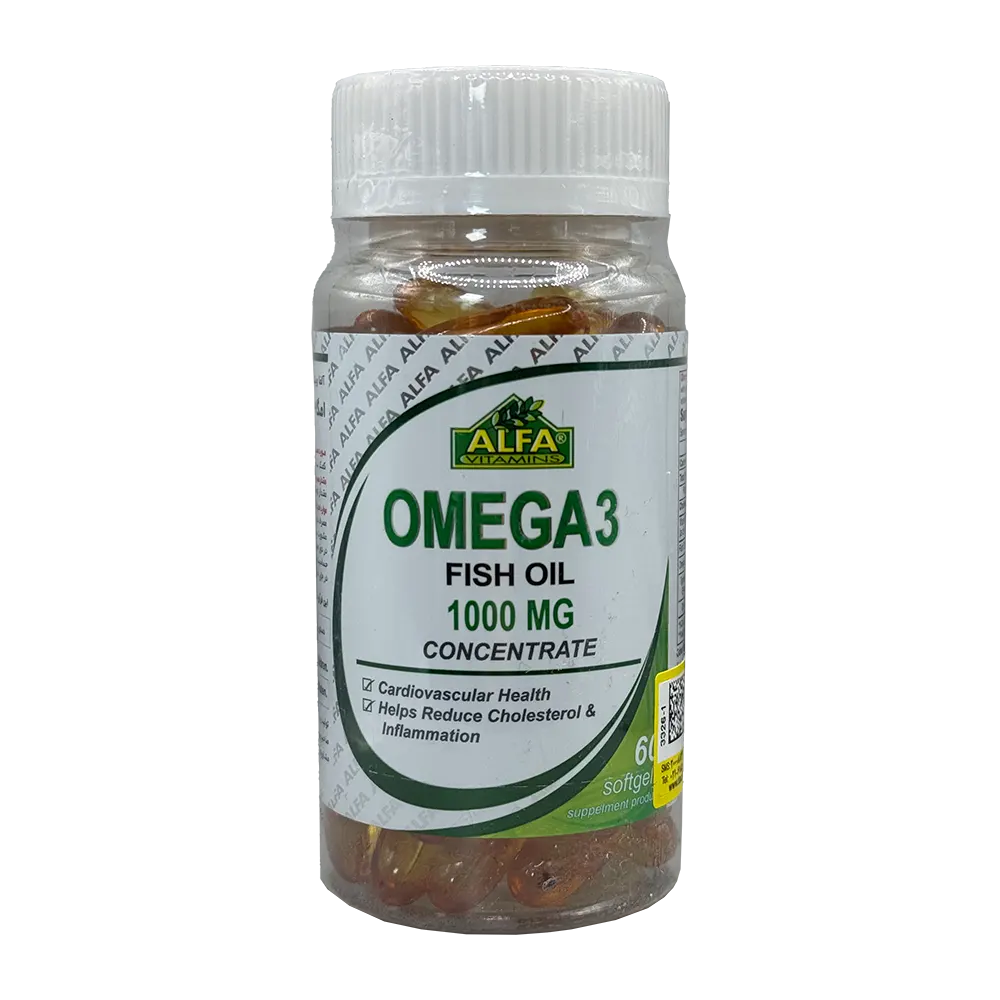 ALFA Vitamins Omega-3 1000mg Softgel