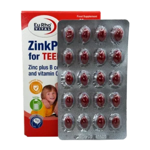 سافت ژل زینک پلاس فور تینز یوروویتال