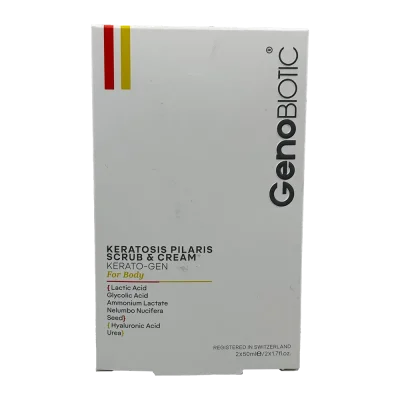 اسکراب و کرم پوست مرغی ژنوبایوتیک