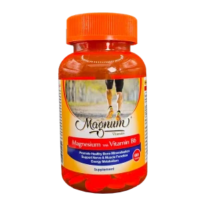 قرص منیزیم و ویتامین ب6 مگنوم ویتامینز