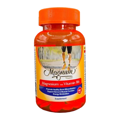 قرص منیزیم و ویتامین ب6 مگنوم ویتامینز