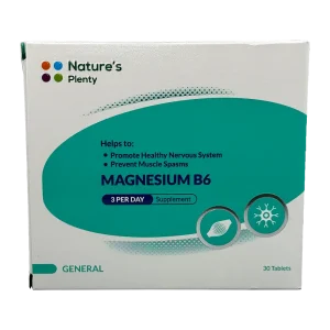 Natures Plenty Magnesium B6 Tab