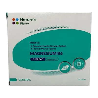 Natures Plenty Magnesium B6 Tab