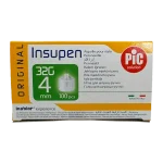 Pic Solution Insulin Pen Needle 4mm