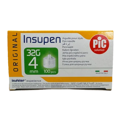 Pic Solution Insulin Pen Needle 4mm