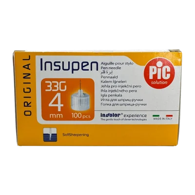 Pic Solution Insulin Pen Needle33G 4mm