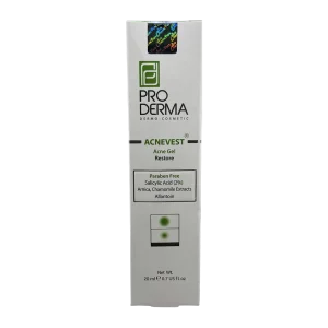 ژل کنترل کننده چربی پوست آکنه وست پرودرما