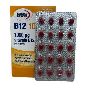 کپسول ویتامین ب12 یوروویتال 1000 میکروگرم
