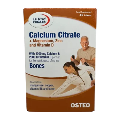 قرص کلسیم سیترات یوروویتال