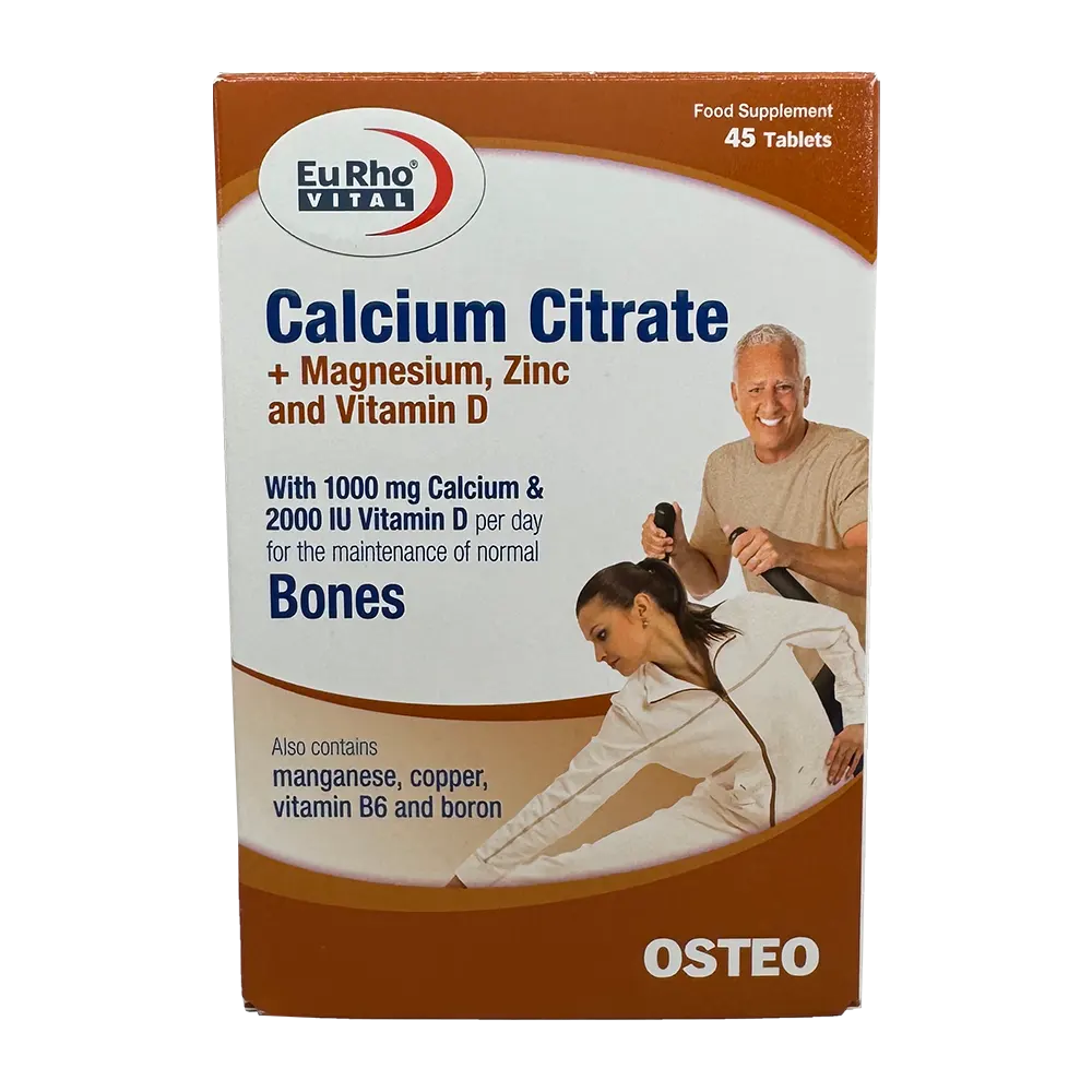 قرص کلسیم سیترات یوروویتال