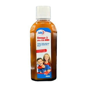 شربت امگا3 پلاس زینک کیدز یوروویتال