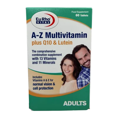 ای تو زد مولتی ویتامین پلاس کیوتن و لوتئین یوروویتال