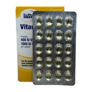 سافت ژل ویتامین ای و د3 یوروویتال