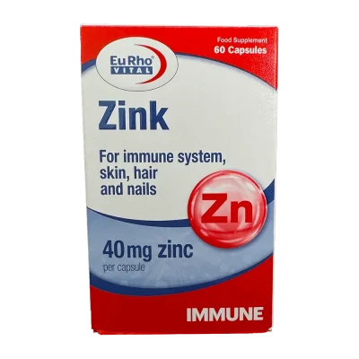 کپسول زینک 40 میلی گرم یوروویتال