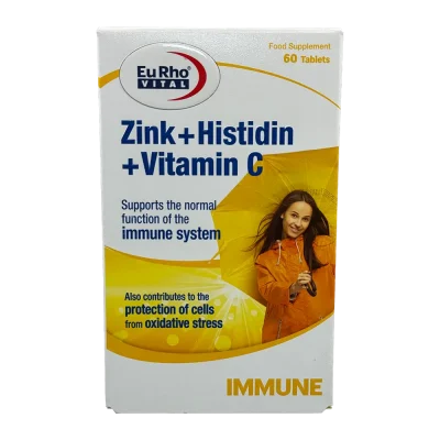 قرص زینک+هیستیدین+ویتامین سی یوروویتال