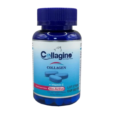 قرص کلاژن+ویتامین سی کلاژینو