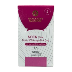بیوتین فورته 5000 میکروگرم گلدن اسکور