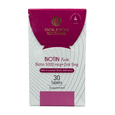 بیوتین فورته 5000 میکروگرم گلدن اسکور
