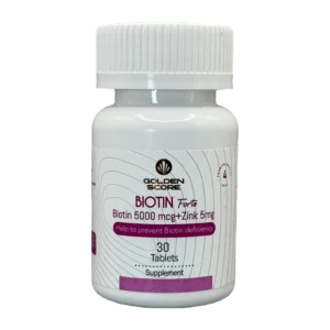 بیوتین فورته 5000 میکروگرم گلدن اسکور