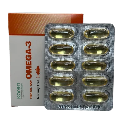 سافت ژل امگا 3 1000 میلی گرم کارن